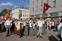 Svētku dalībnieki. Fotogrāfs J. Dunaiskis