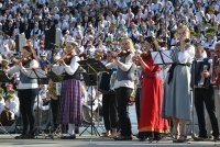 Svētku dalībnieki. Fotogrāfs J. Dunaiskis