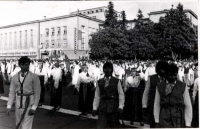 Pasākums &#39;&#39;Latgales novads&#39;&#39; Ļeņina laukumā. Fotogrāfs T. Rudāns