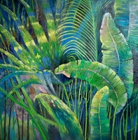 Leldes Kundziņas gleznu izstāde “Flora”