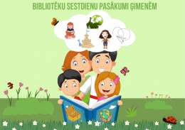 Daugavpils bibliotēkas aprīlī gaida ģimenes ar bērniem