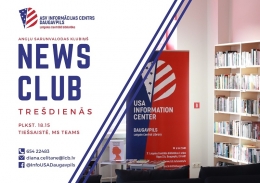 Angļu valodas sarunvalodas klubiņš “News Club” gaida jaunus sarunu biedrus