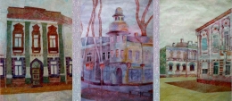 Daugavpils arhitektoniskā daudzveidība Saules skolas audzēkņu zīmējumos