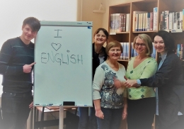 Bibliotēka piedāvā apgūt angļu valodu
