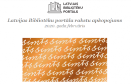 Aicinām iepazīties ar Latvijas Bibliotēku portāla rakstu apkopojumu