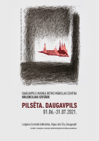 Daugavpils Marka Rotko mākslas centra grafikas kolekcijas izstāde  “Pilsēta. Daugavpils” Latgales Centrālajā bibliotēkā