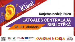 Karjeras nedēļa Latgales Centrālajā bibliotēkā un filiālēs