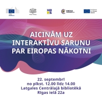 Latgales Centrālajā bibliotēkā notiks saruna par Eiropas nākotni un digitālajiem izaicinājumiem
