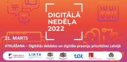 “Digitālā nedēļa 2022” rosinās pievērsties digitālajai drošībai un kritiskajai domāšanai