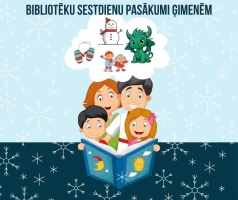 Daugavpils bibliotēkas janvārī gaida ģimenes ar bērniem