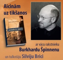 Aicinām uz tikšanos ar vācu rakstnieku Burkhardu Špinnenu