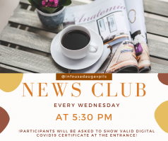 Angļu valodas sarunvalodas klubiņš “News Club” atsāk sezonu