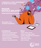 Aicinām izmantot digitālo bibliotēku Onleihe vācu valodā