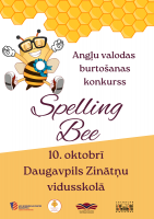 Izsludināta pieteikšanās angļu valodas konkursam “Spelling Bee”