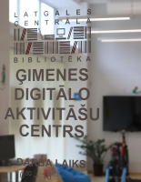 Bibliotēka aicina bērnus apmeklēt Ģimenes digitālo aktivitāšu centru