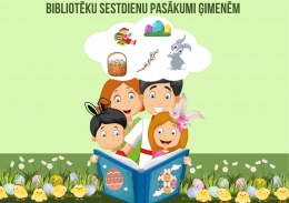 Daugavpils bibliotēkas martā gaida ģimenes ar bērniem