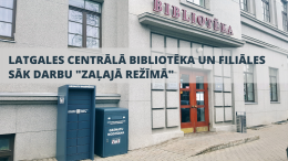 Daugavpils publiskās bibliotēkas ver durvis “zaļajā režīmā”